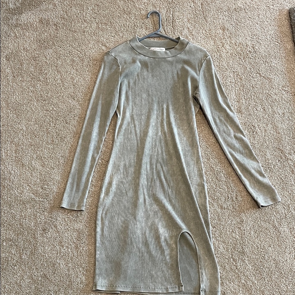 Young Fabulous and Broke Ribbed Midi Dress
